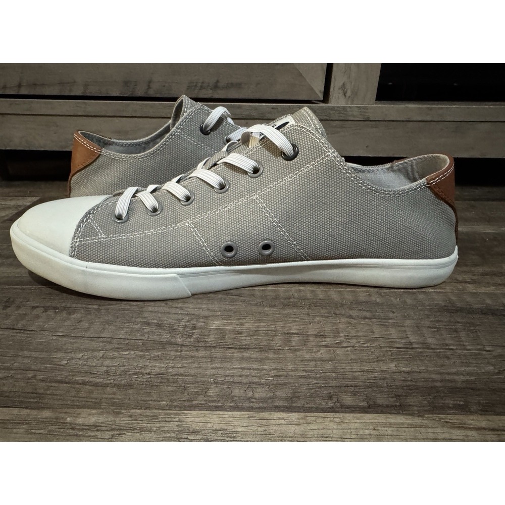 Johnnie-O Sail Away Men's Size 11 M Gray US Shoes Boating Sneaker Stretch Laces‎ - Picture 2 of 13